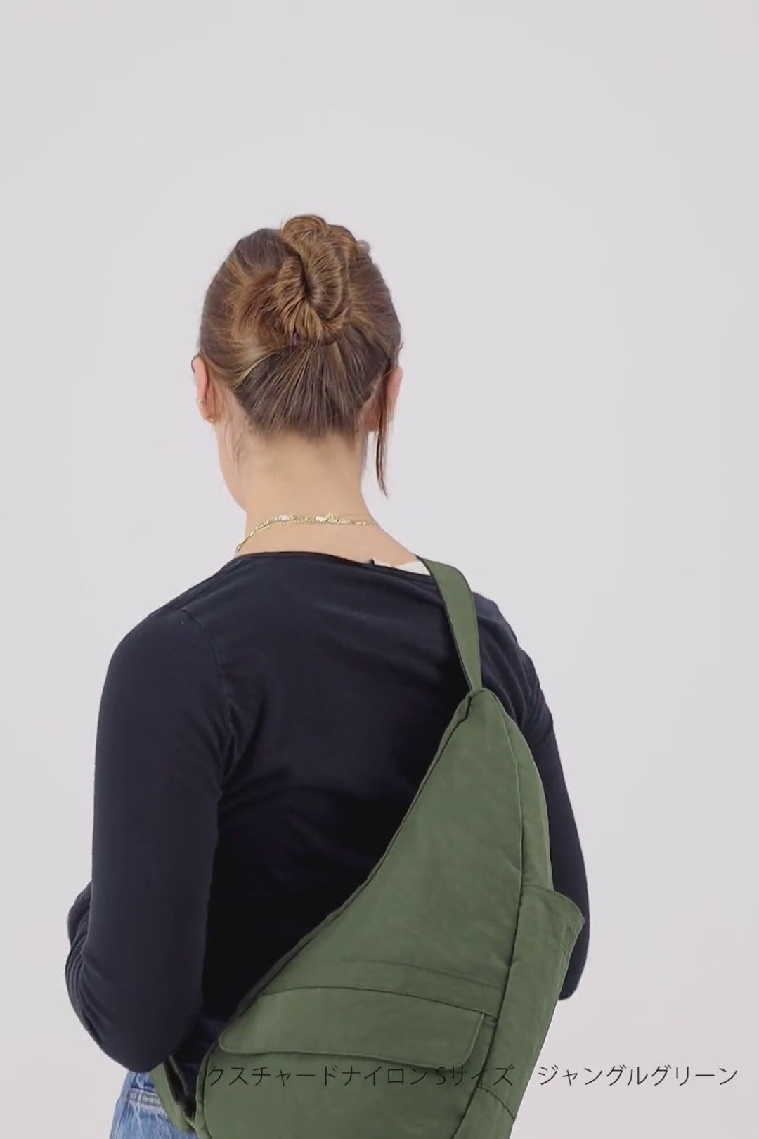 HEALTHY BACK BAG（ヘルシーバックバッグ）テクスチャードナイロン S