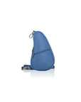 ヘルシーバックバッグ マイクロファイバー ミニバッグレット フレンチブルー BLUE For Her MICROFIBER SMALL BAGLETT コアクラシック スモールバッグレット バッグレット ブルー マイクロファイバー《クリアランス》 マイクロファイバーバッグレット