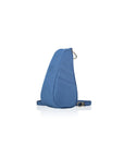 ヘルシーバックバッグ マイクロファイバー ミニバッグレット フレンチブルー BLUE For Her MICROFIBER SMALL BAGLETT コアクラシック スモールバッグレット バッグレット ブルー マイクロファイバー《クリアランス》 マイクロファイバーバッグレット