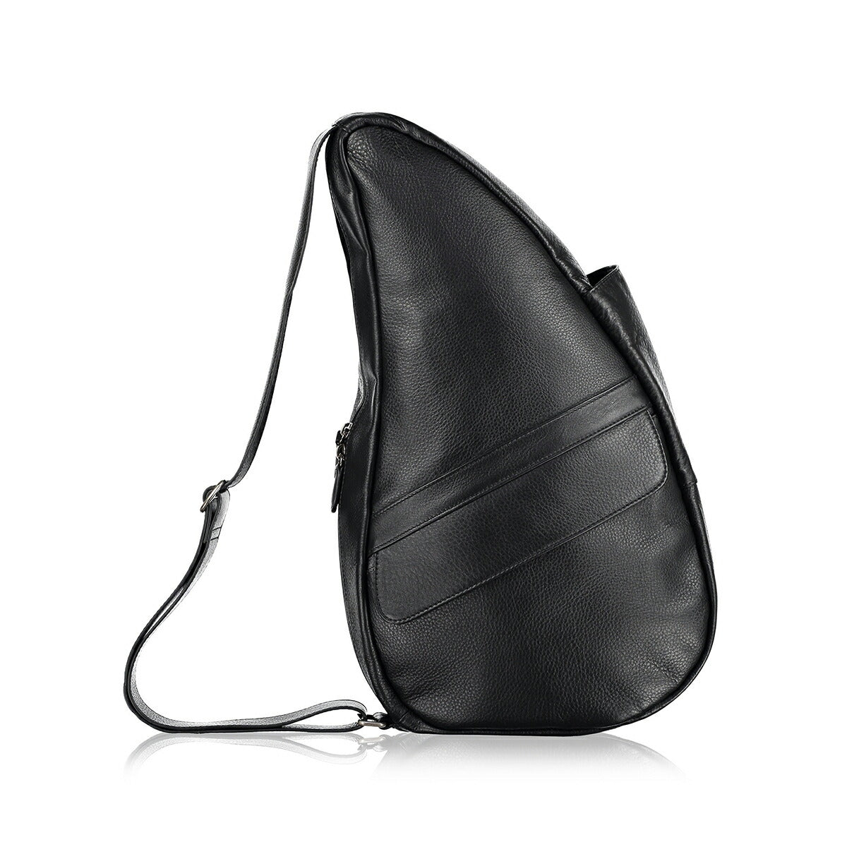 Health Back Bag ヘルシーバックバッグ　レザー　黒　黒M9リットル