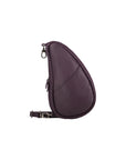 ヘルシーバックバッグ レザー バッグレット ブラックプラム 2022AW NEW 22aw For Her LARGE BAGLETT LEATHER PURPLE ノベルティS以上 バッグレット パープル ラージバッグレット レザー 抗菌加工