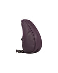 ヘルシーバックバッグ レザー バッグレット ブラックプラム 2022AW NEW 22aw For Her LARGE BAGLETT LEATHER PURPLE ノベルティS以上 バッグレット パープル ラージバッグレット レザー 抗菌加工