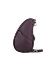 ヘルシーバックバッグ レザー バッグレット ブラックプラム 2022AW NEW 22aw For Her LARGE BAGLETT LEATHER PURPLE ノベルティS以上 バッグレット パープル ラージバッグレット レザー 抗菌加工